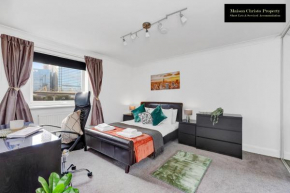 Caraway Heights 2Bedroom Apt Sleeps 6 in Canary Wharf, London with Free Parking, Wifi & Leisure By Maison Christo Property Short Lets & Serviced Accommodation